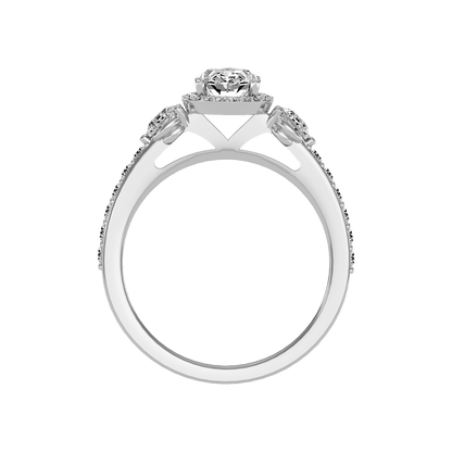 Diamoon Halo Ring - Two
