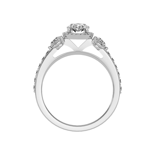 Diamoon Halo Ring - Two