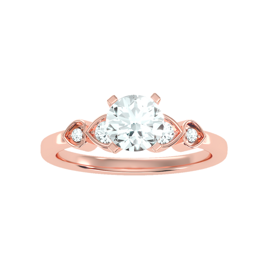 Dignified Solitaire Ring - One