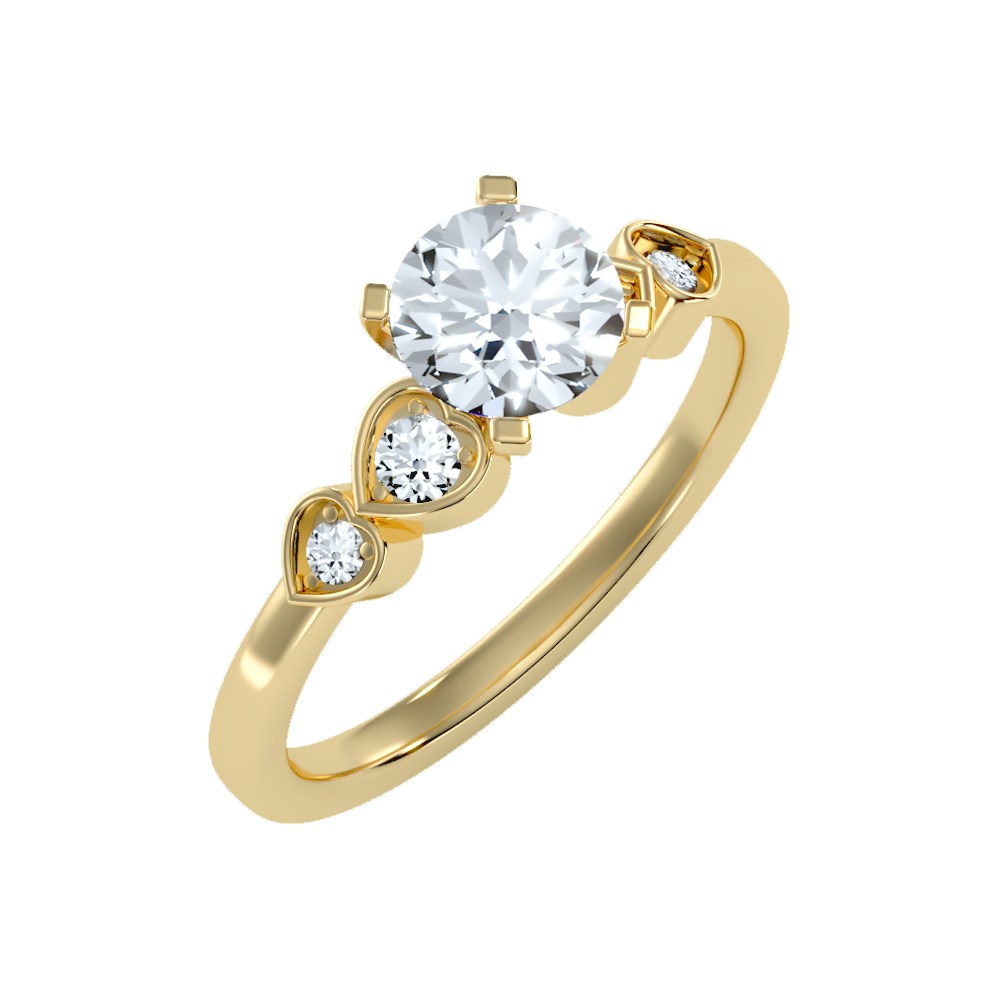 Dignified Solitaire Ring - Nine