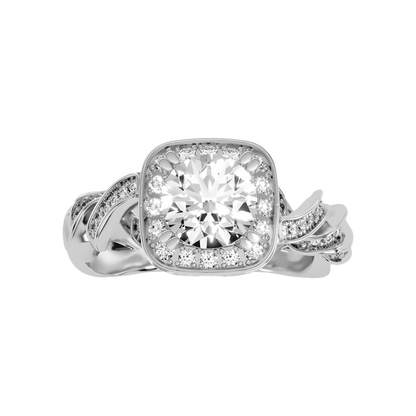 Discerning Solitaire Ring In 925 Sterling Silver - Six