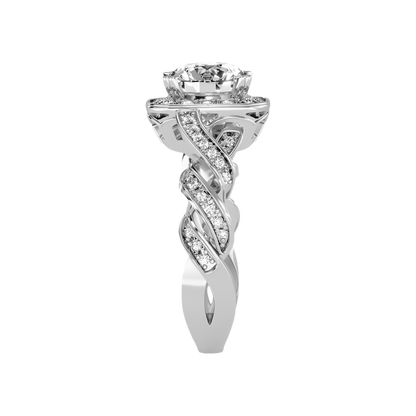 Discerning Solitaire Ring In 925 Sterling Silver - Seven