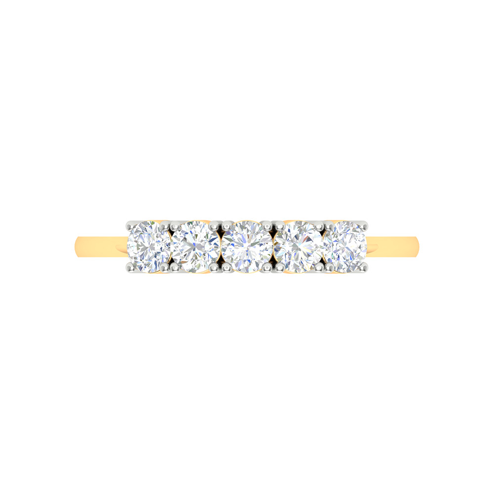 Divan Half Eternity Ring - Eleven