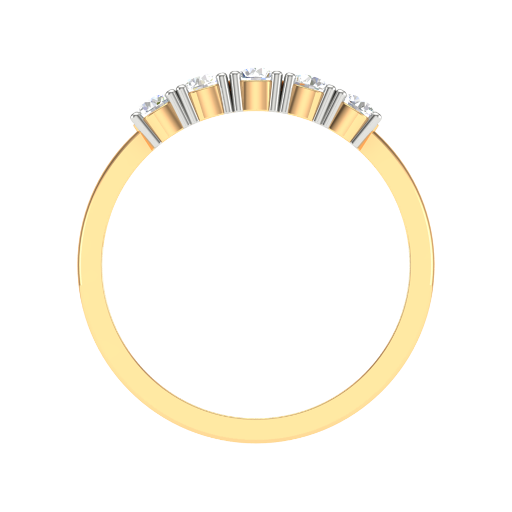 Divan Half Eternity Ring - Thirteen