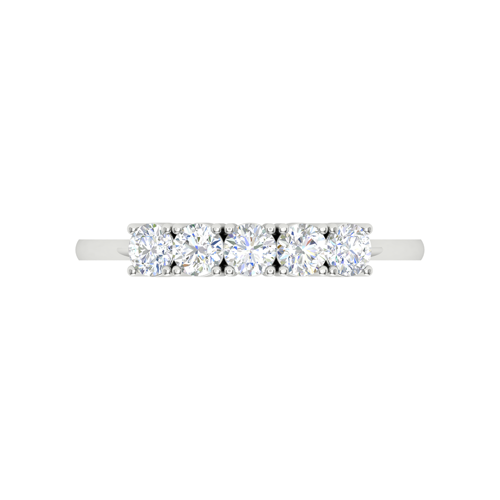 Divan Half Eternity Ring - Eight