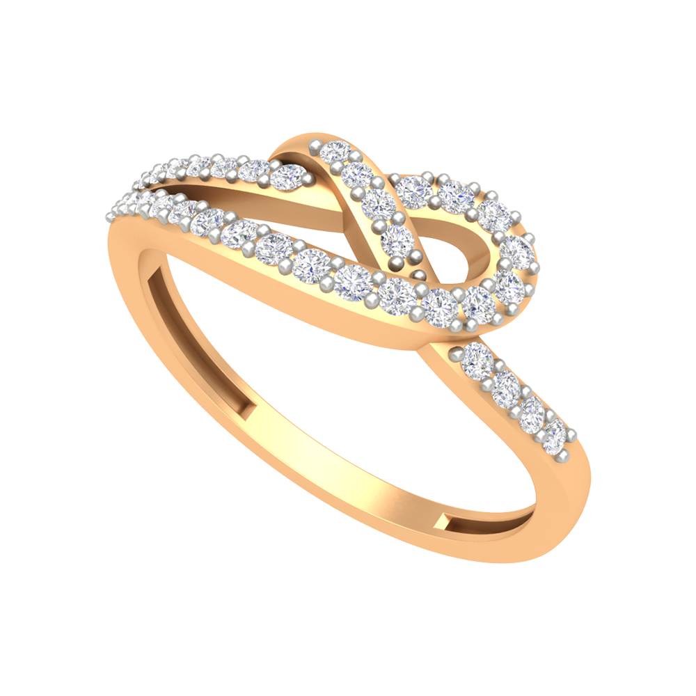 Dollice Diamond Band In 925 Sterling Silver - Ten
