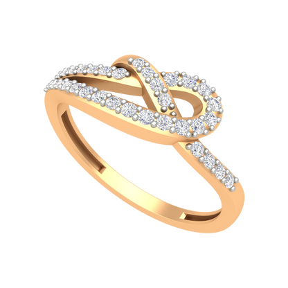 Dollice Diamond Band In 925 Sterling Silver - Ten