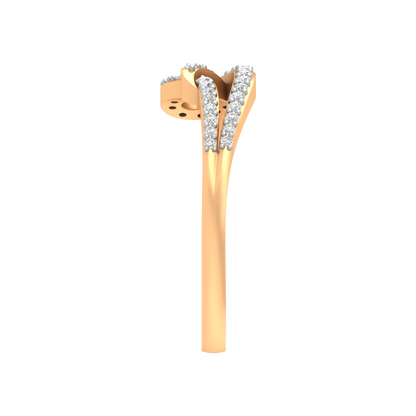 Dollice Diamond Band In 925 Sterling Silver - Twelve