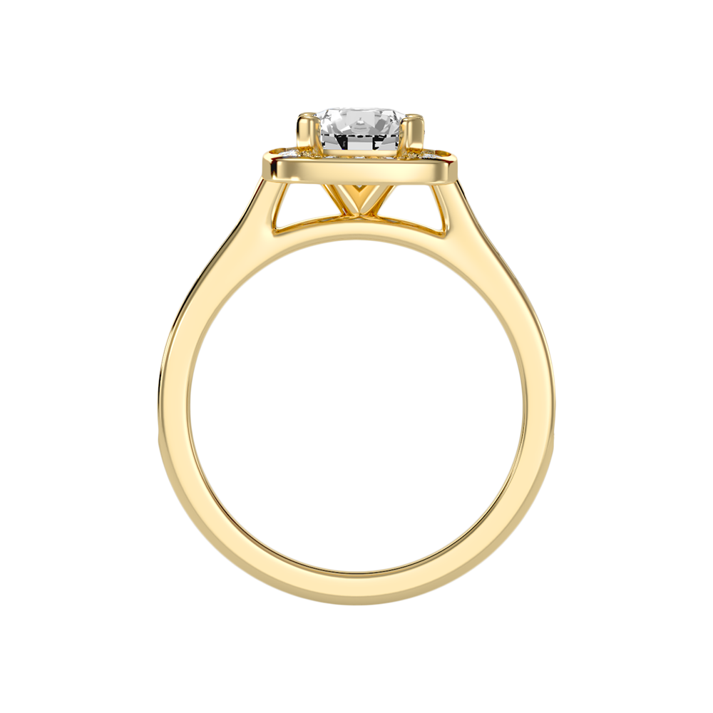 Dolly Diamond Halo Ring - Twelve