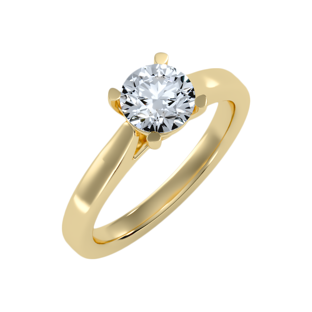 Doux Classic Solitaire Ring - Nine