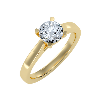 Doux Classic Solitaire Ring - Nine