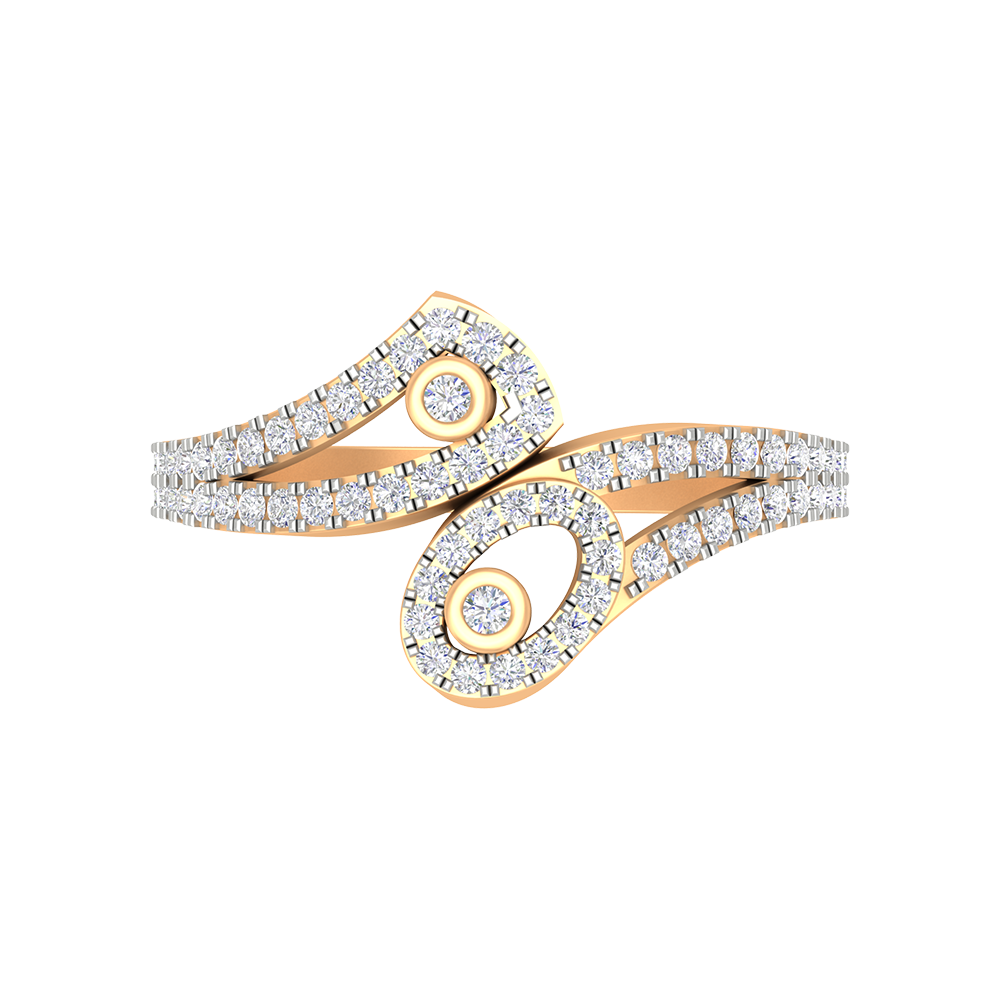 Dream Of Dazzle Cluster Ring In 925 Sterling Silver - Ten