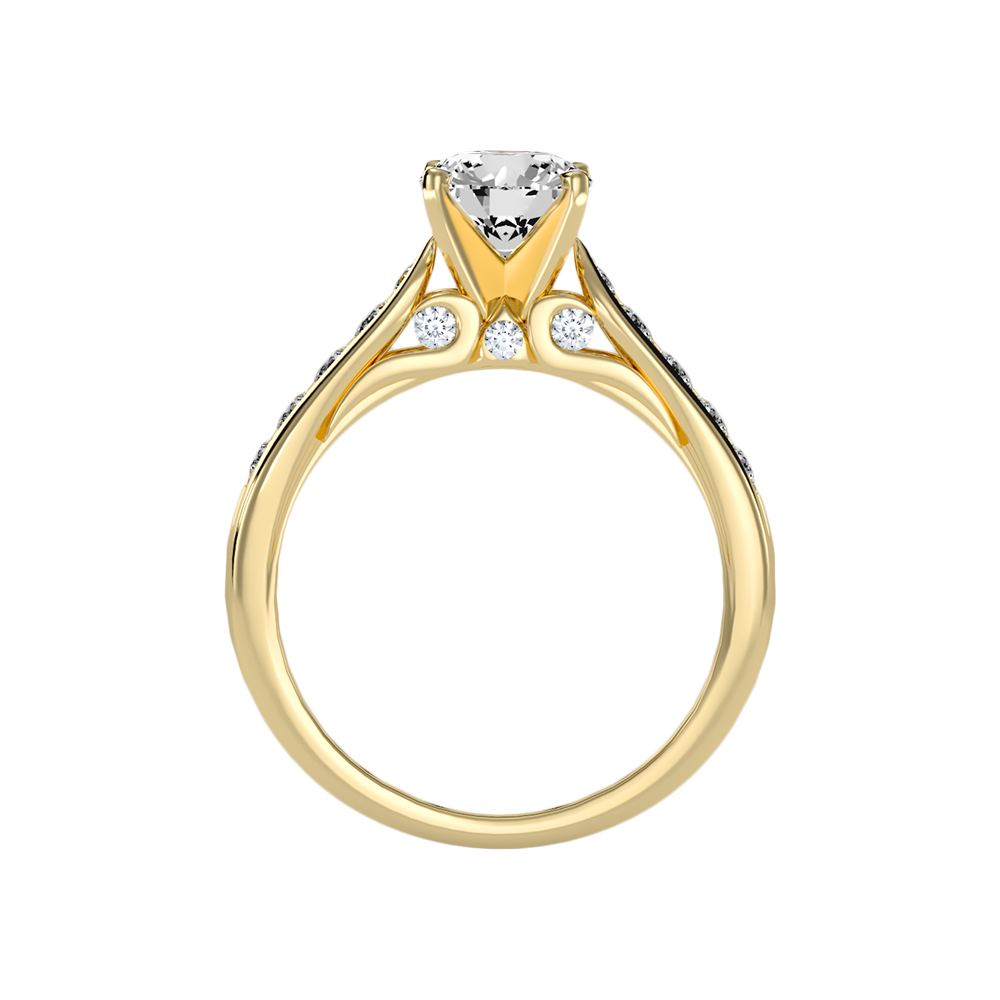 Drop Solitaire Ring - Twelve