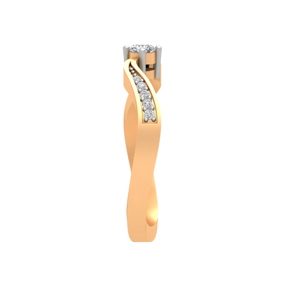 Dual Diamond Anniversary Ring - Eleven