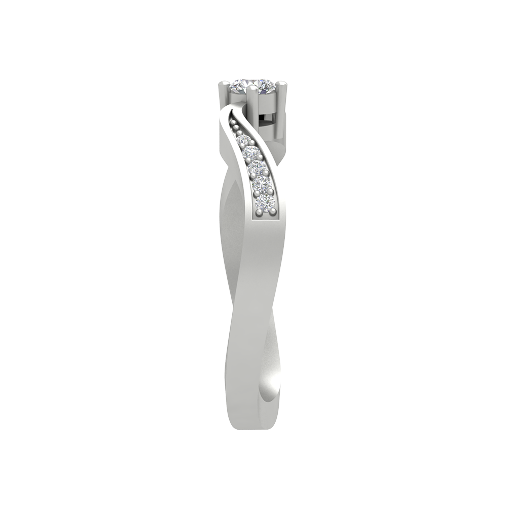 Dual Diamond Anniversary Ring - Four