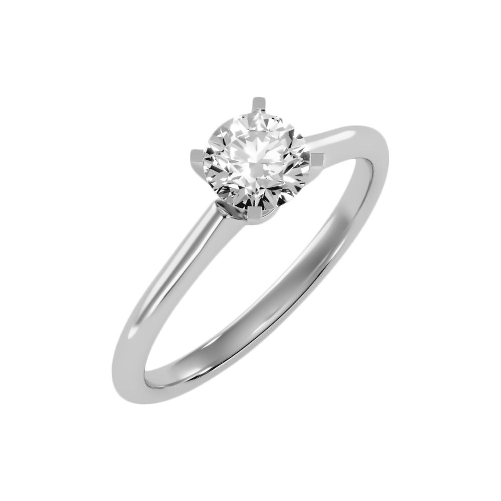 Duox Classic Solitaire Ring - One