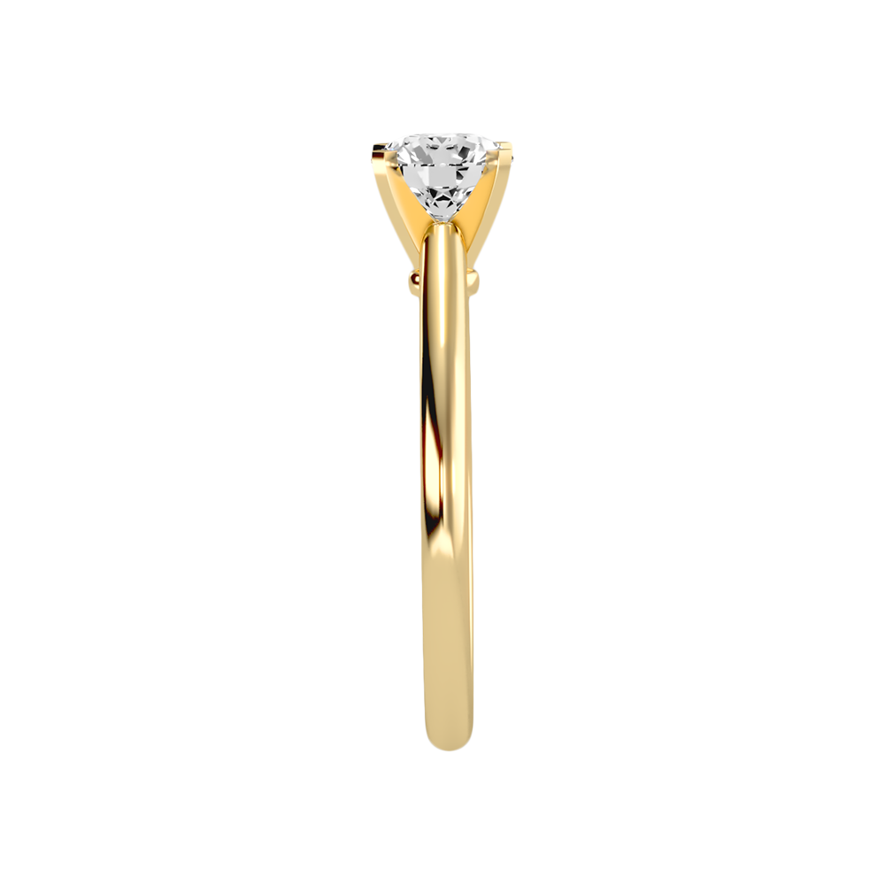 Duox Classic Solitaire Ring - Eleven