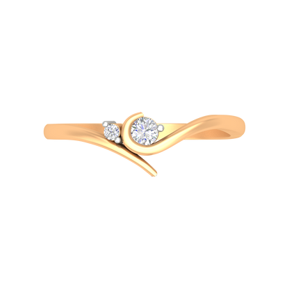Duo Miracle Ring In 925 Sterling Silver - Ten