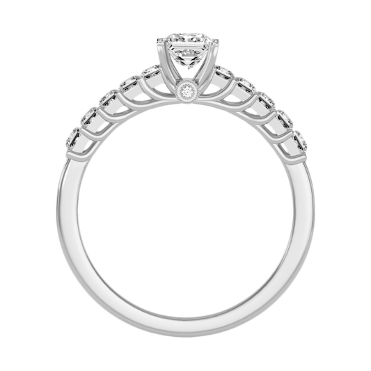 Dynamic Solitaire Ring - One
