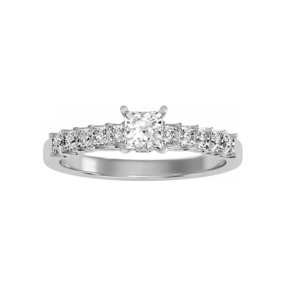 Dynamic Solitaire Ring - Four