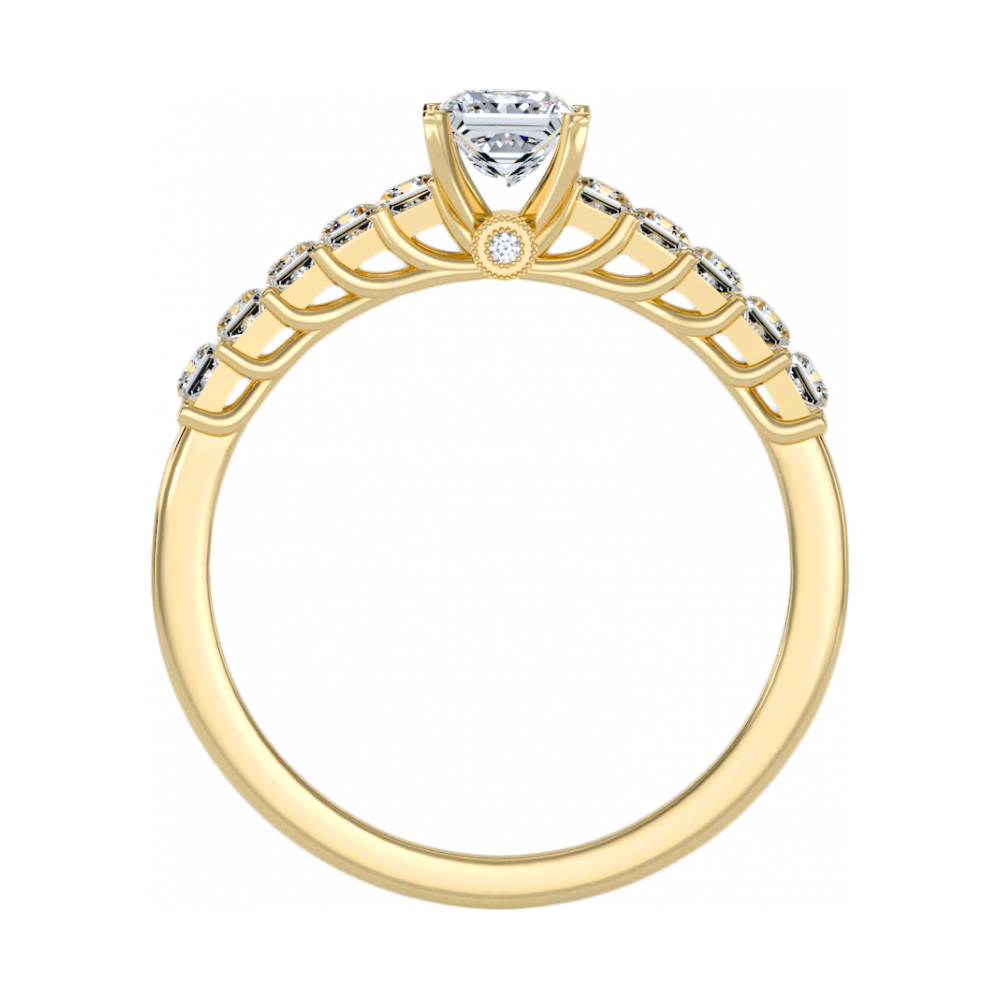 Dynamic Solitaire Ring - Five