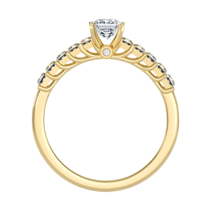 Dynamic Solitaire Ring - Five