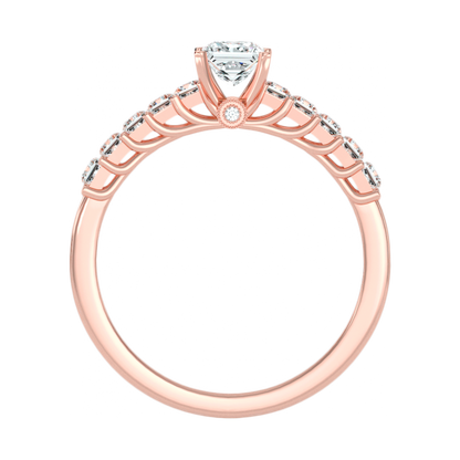 Dynamic Solitaire Ring - Nine