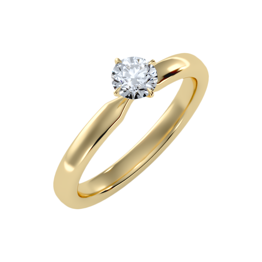 Ebullient Classic Solitaire Ring - One