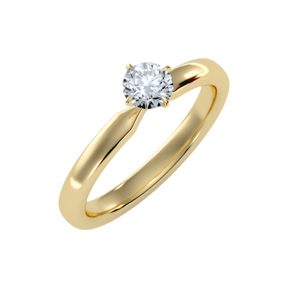 Ebullient Classic Solitaire Ring - One
