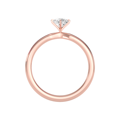 Ebullient Classic Solitaire Ring - Twelve