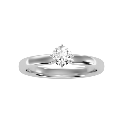 Ebullient Classic Solitaire Ring - Six