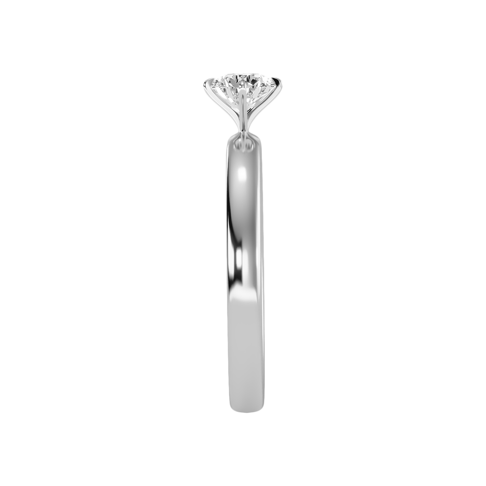Ebullient Classic Solitaire Ring - Seven