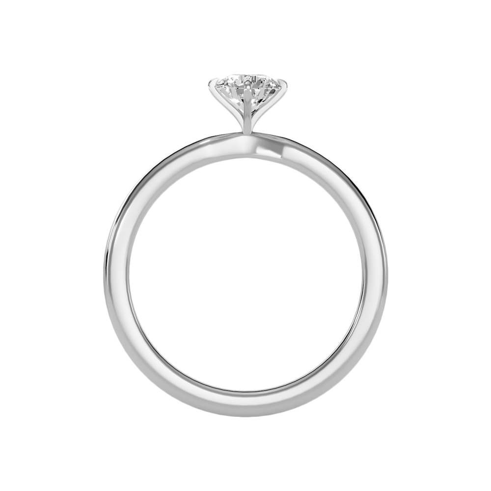 Ebullient Classic Solitaire Ring - Eight
