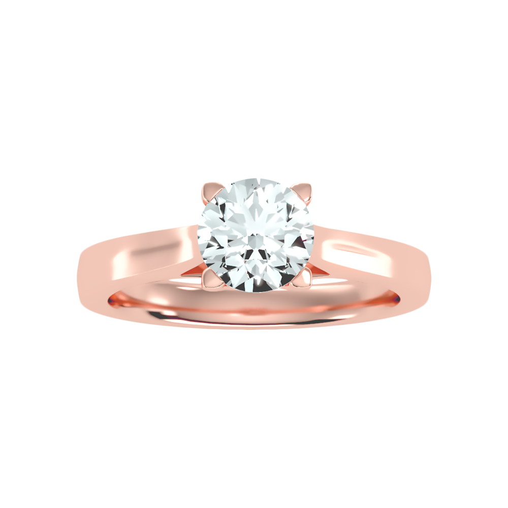Ecele Classic Solitaire Ring - Eleven