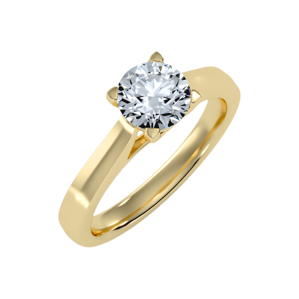 Ecele Classic Solitaire Ring - Two