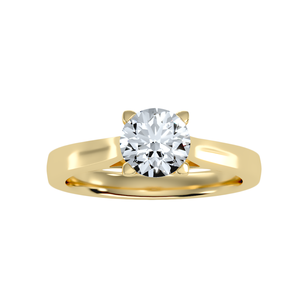 Ecele Classic Solitaire Ring - Three