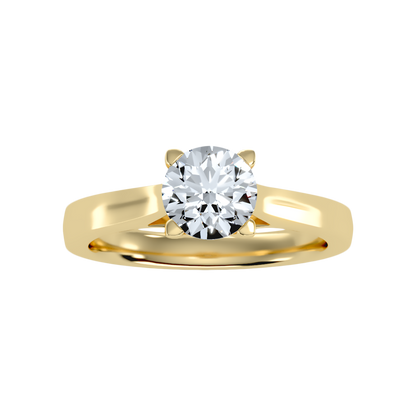 Ecele Classic Solitaire Ring - Three