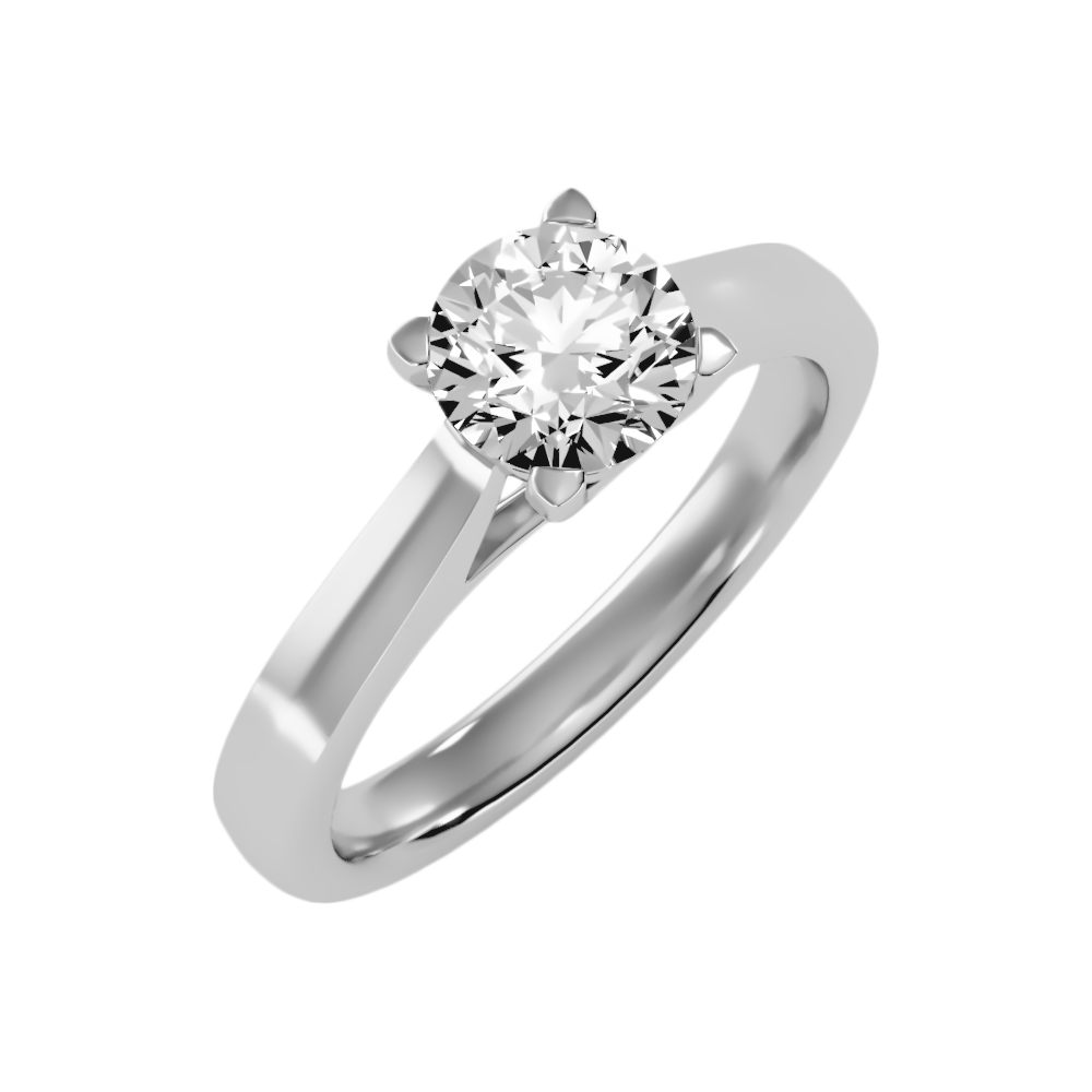 Ecele Classic Solitaire Ring - Six