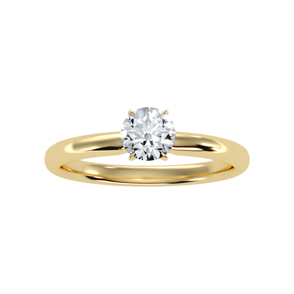 Eclatant Classic Solitaire Ring - Three