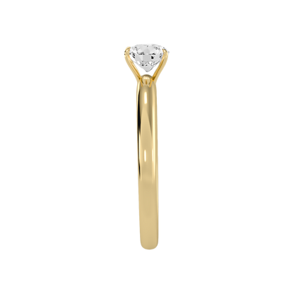 Eclatant Classic Solitaire Ring - Four
