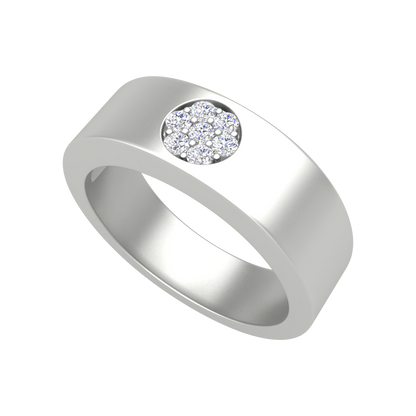 Ecstacy Single Stone Ring In 925 Sterling Silver - Five