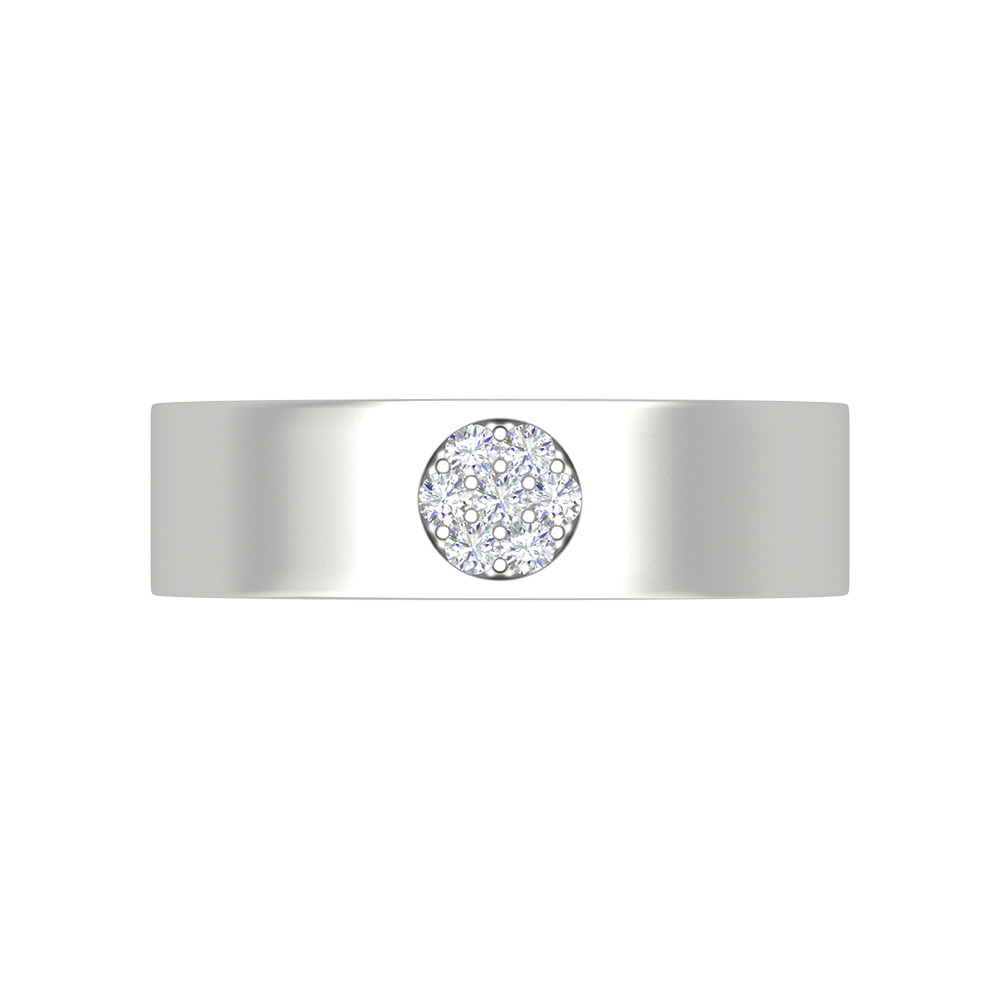Ecstacy Single Stone Ring In 925 Sterling Silver - Six