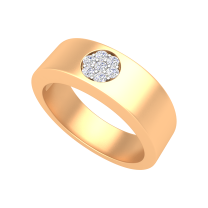 Ecstacy Single Stone Ring - Nine