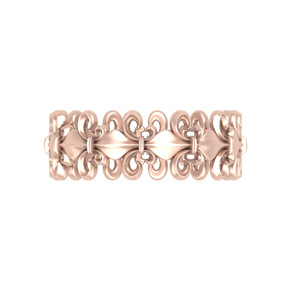 Edgy Heart Cluster Ring - Two