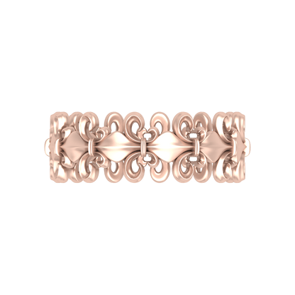 Edgy Heart Cluster Ring - Two