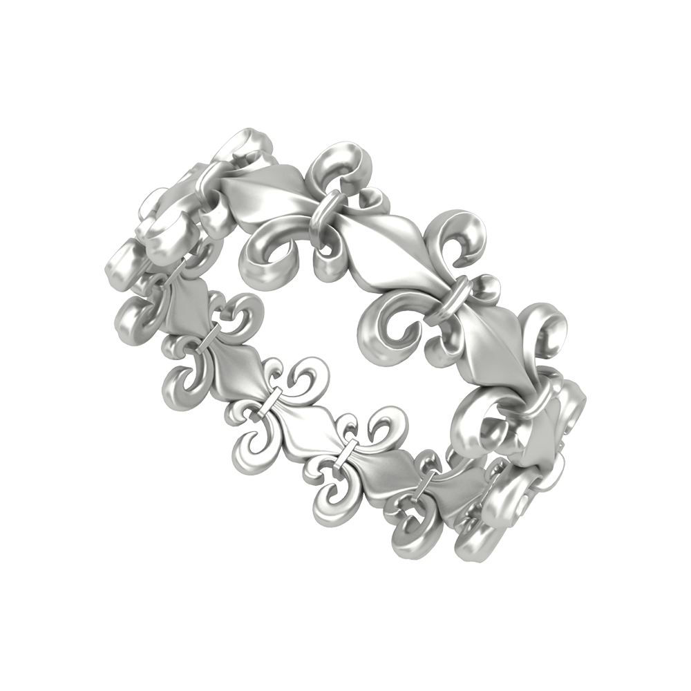 Edgy Heart Cluster Ring - Five