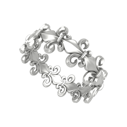 Edgy Heart Cluster Ring - Five