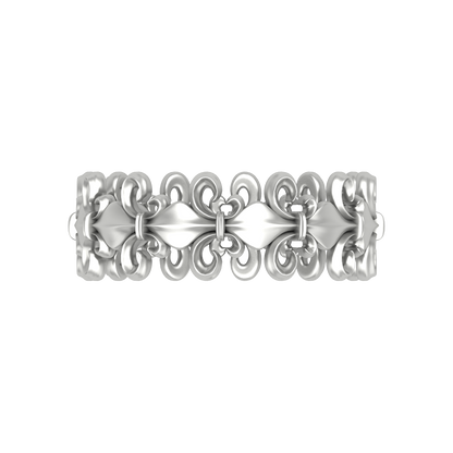 Edgy Heart Cluster Ring - Six
