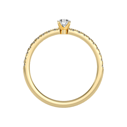 Edition Solitaire Ring In 925 Sterling Silver - Eleven