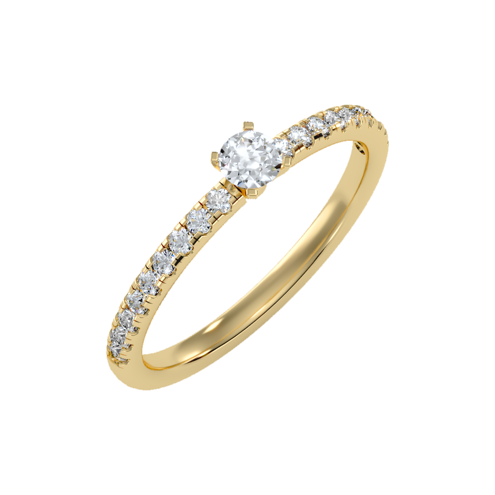 Edition Solitaire Ring In 925 Sterling Silver - Eight